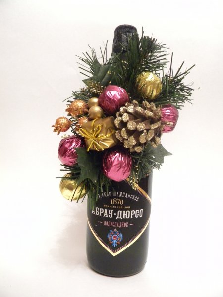новогодняя бутылка шампанского Красногорск Нахабино